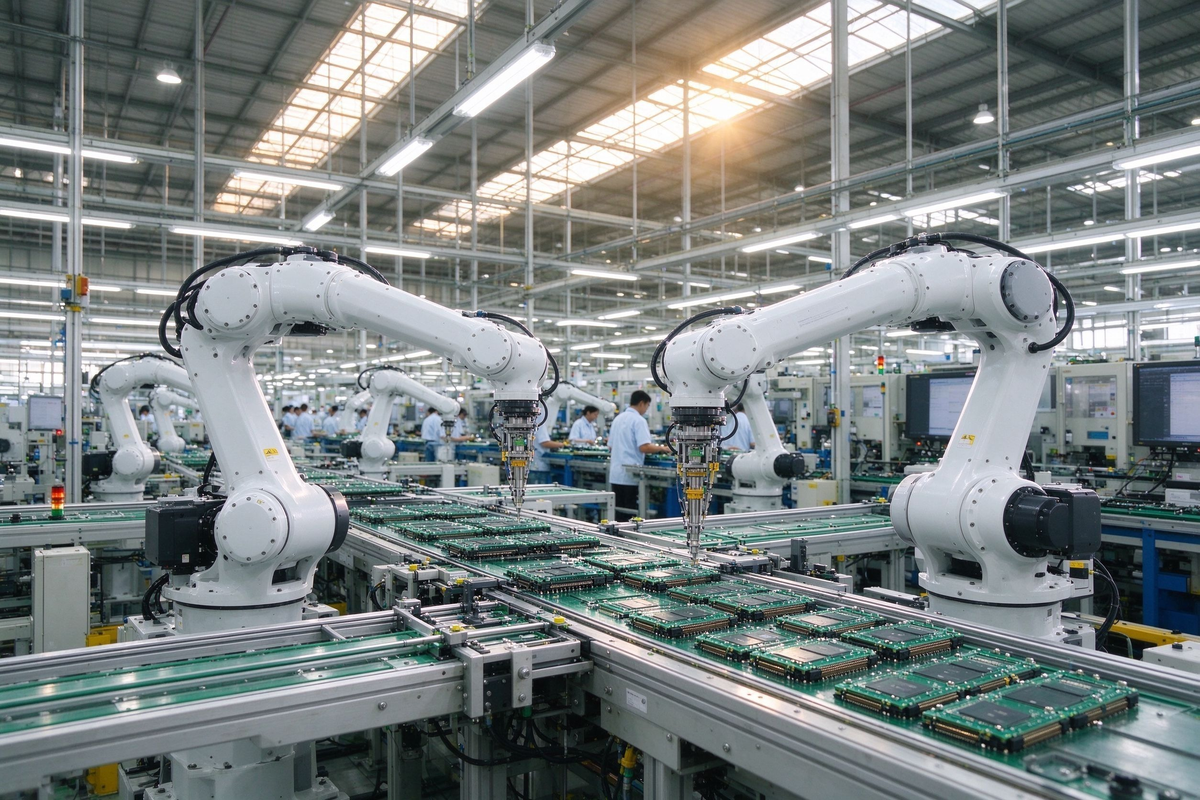L'ondata di automazione nel Sud-est asiatico: perché le fabbriche in Thailandia, Indonesia e Vietnam stanno acquistando robot usati