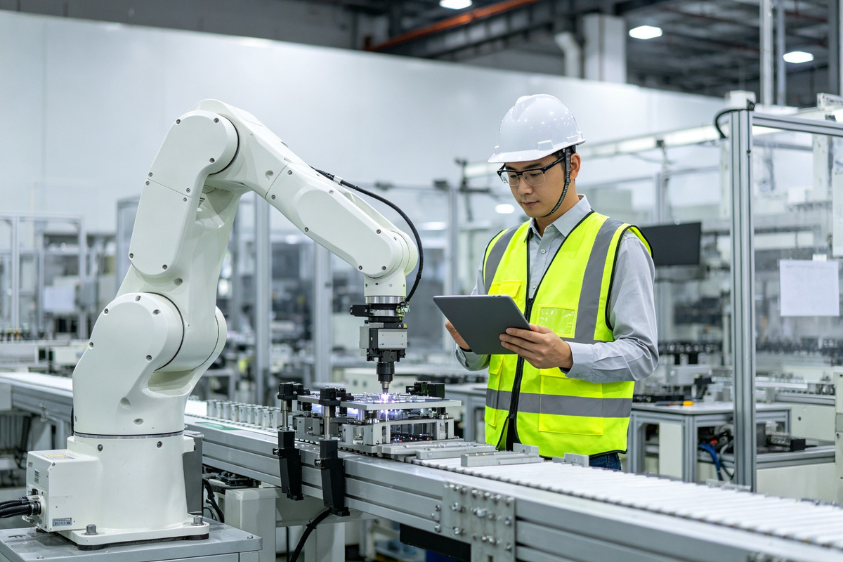A 2010 FANUC Still Welding Daily: Why Tested Refurbished Robots Beat the Fear of Used