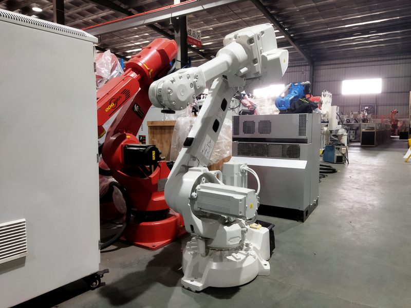 ABB industrial robots and controller parts