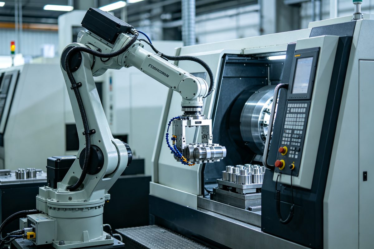 Robotic Machine Tending Application