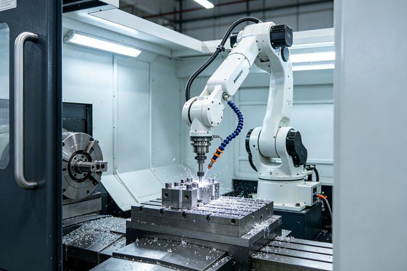 Robotic Precision Manufacturing Application